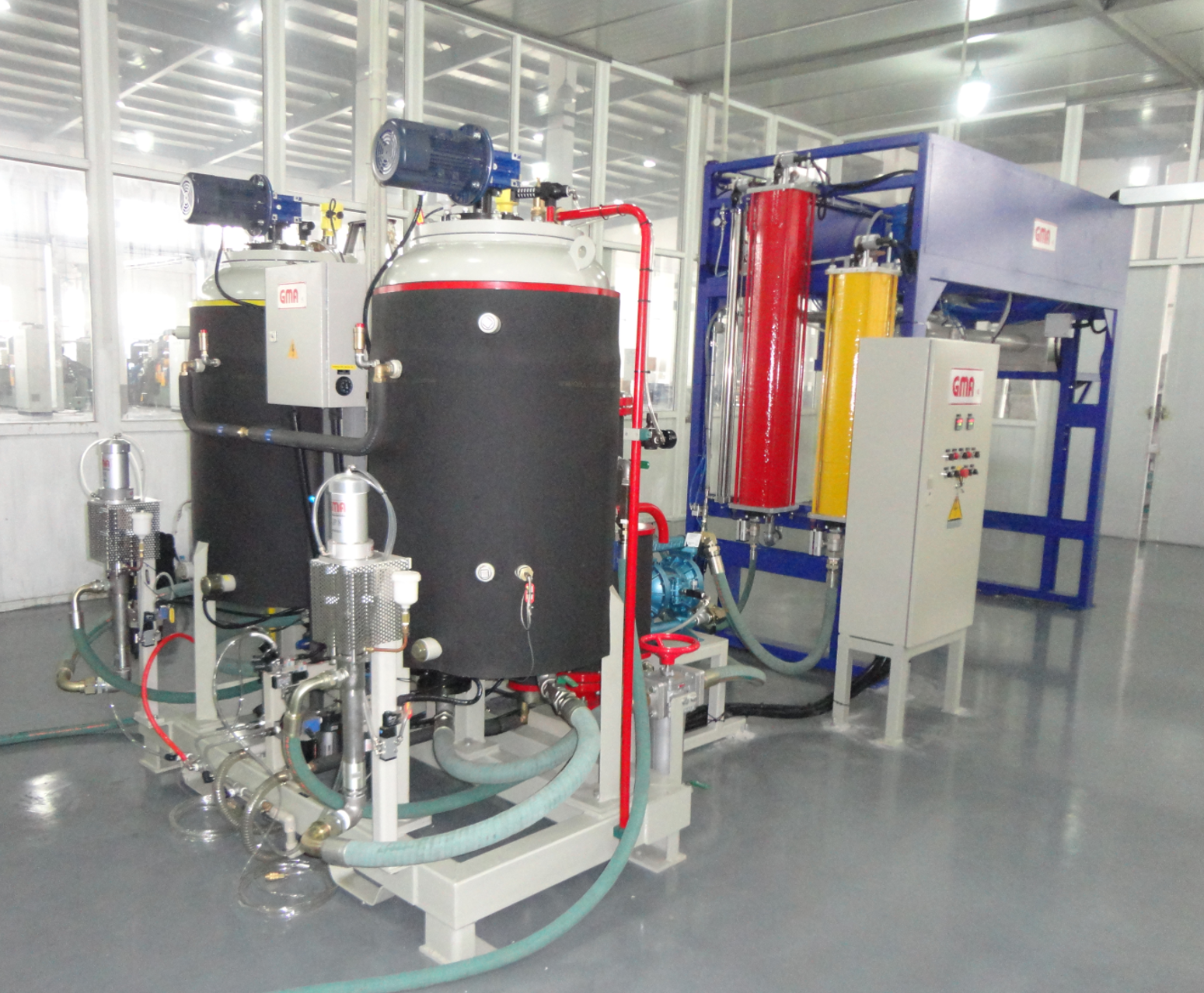 Block Foaming System Block Foaming System